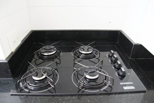 Cozinha de apartamento à venda com 3 quartos, 116m² em Picanço, Guarulhos