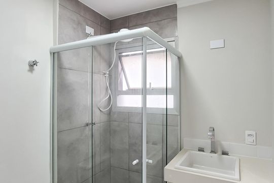 Banheiro Social de apartamento para alugar com 2 quartos, 58m² em Centro, São Bernardo do Campo
