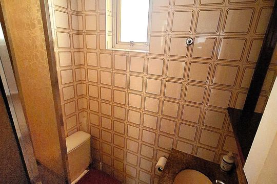 Banheiro de apartamento à venda com 2 quartos, 50m² em Parque Monteiro Soares, São Paulo