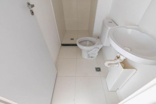 Banheiro de apartamento à venda com 1 quarto, 39m² em Campos Elíseos, São Paulo