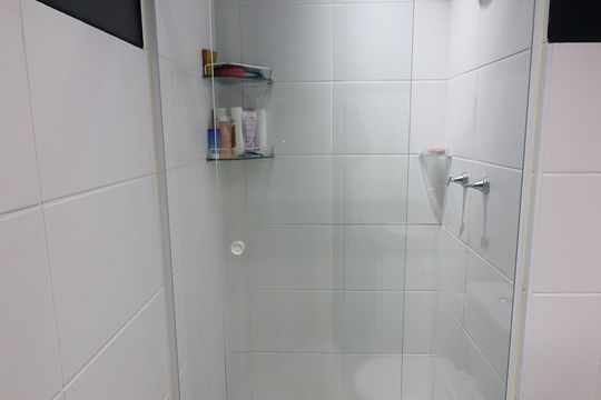Quarto 1 - Suíte Banheiro de apartamento à venda com 2 quartos, 56m² em Planalto, São Bernardo do Campo