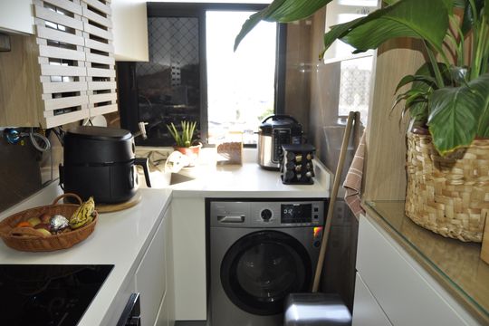 Área de Serviço de apartamento à venda com 3 quartos, 68m² em Del Castilho, Rio de Janeiro