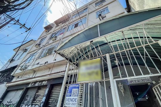 Fachada/Plaquinha de apartamento à venda com 1 quarto, 95m² em Imperial de São Cristóvão, Rio de Janeiro
