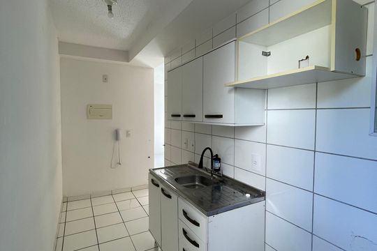Cozinha e Área de Serviço de apartamento à venda com 2 quartos, 46m² em Taquara, Rio de Janeiro
