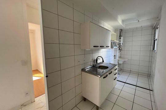 Cozinha e Área de Serviço de apartamento à venda com 2 quartos, 46m² em Taquara, Rio de Janeiro