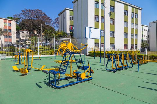 Área comum - Academia de apartamento para alugar com 3 quartos, 65m² em Horto Florestal, Belo Horizonte