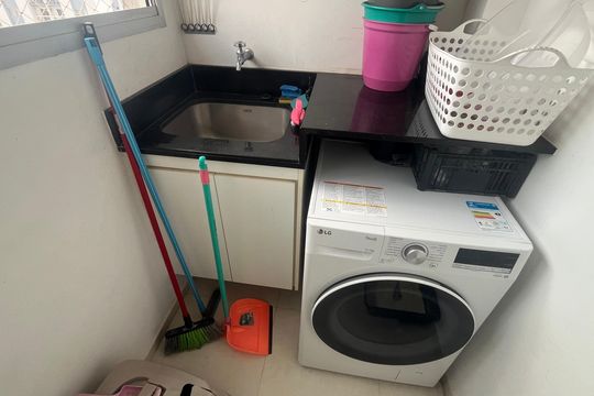 Área de Serviço de apartamento à venda com 1 quarto, 57m² em Taquaral, Campinas