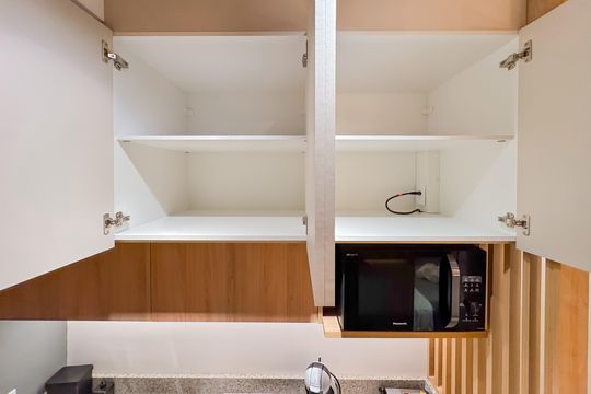 Cozinha de kitnet/studio para alugar com 1 quarto, 22m² em Paraíso, São Paulo
