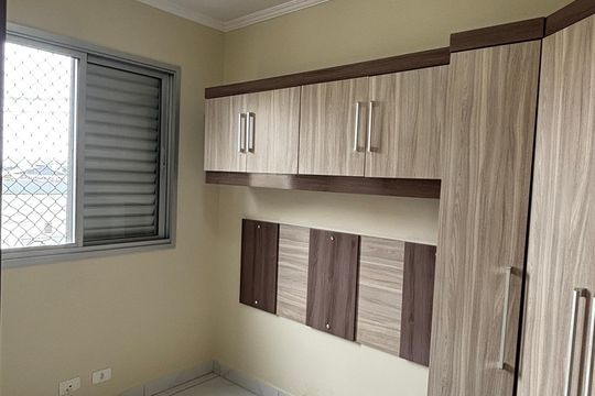 Quarto 1 de apartamento à venda com 2 quartos, 50m² em Vila Homero Thon, Santo André