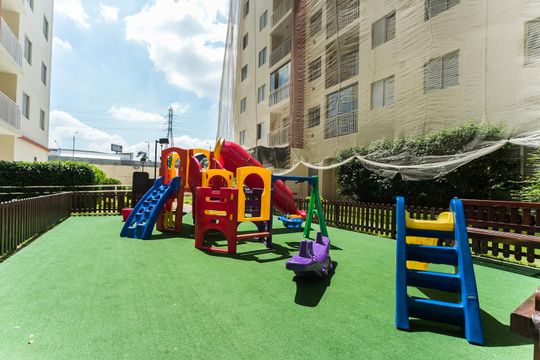 Playground de apartamento à venda com 2 quartos, 50m² em Vila Homero Thon, Santo André