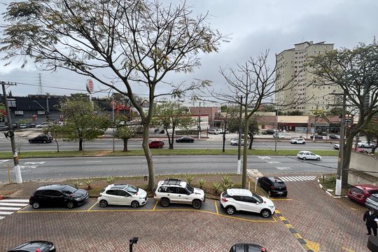 Vista da Varanda da Sala de apartamento à venda com 2 quartos, 50m² em Vila Homero Thon, Santo André