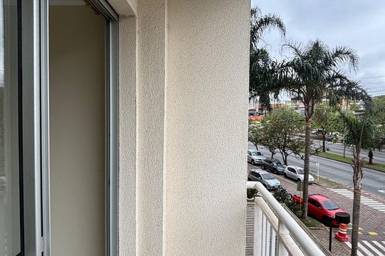 Varanda da Sala de apartamento à venda com 2 quartos, 50m² em Vila Homero Thon, Santo André