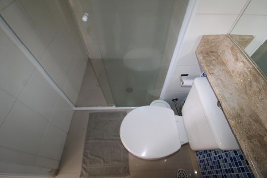 Banheiro de apartamento à venda com 2 quartos, 42m² em Vila Nova Cachoeirinha, São Paulo