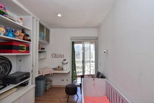 Suíte 1 de apartamento à venda com 2 quartos, 96m² em Jardim Londrina, São Paulo