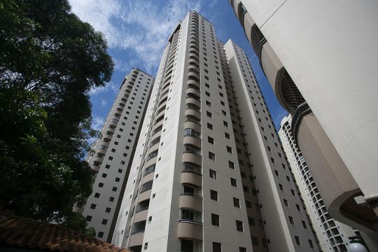 Fachada de apartamento à venda com 4 quartos, 117m² em Jardim Monte Alegre, Taboão da Serra