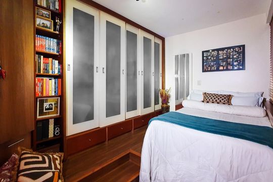 Quarto de apartamento à venda com 1 quarto, 62m² em Barra da Tijuca, Rio de Janeiro