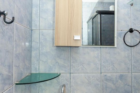 Banheiro de apartamento para alugar com 2 quartos, 55m² em Pedreira, São Paulo