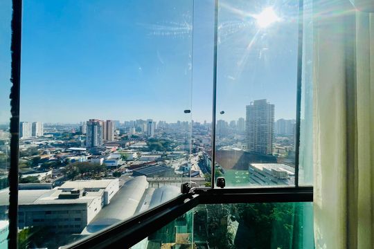 Vista da Sala de apartamento à venda com 3 quartos, 105m² em Macedo, Guarulhos
