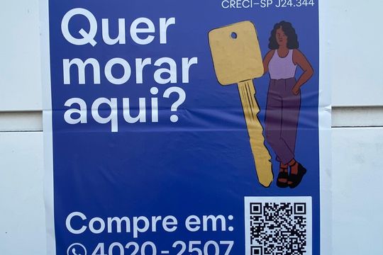 Placa de apartamento à venda com 2 quartos, 80m² em Cidade Patriarca, São Paulo