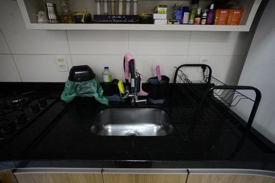 Cozinha de apartamento à venda com 2 quartos, 40m² em Cambuci, São Paulo