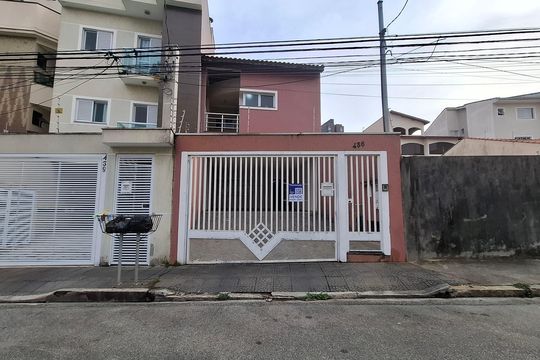 Fachada de casa à venda com 4 quartos, 308m² em Vila Santa Teresa, Santo André