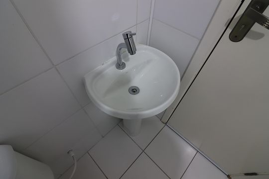 Banheiro Social de apartamento para alugar com 2 quartos, 44m² em Paulicéia, São Bernardo do Campo