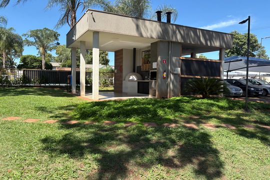 Área comum - Churrasqueira de apartamento para alugar com 2 quartos, 43m² em (l-10), Ribeirão Preto