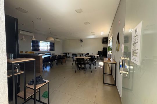 Área comum - Salão de festas de apartamento para alugar com 2 quartos, 43m² em (l-10), Ribeirão Preto