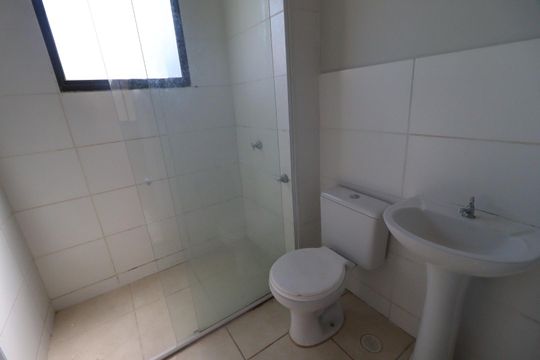Banheiro de apartamento para alugar com 2 quartos, 43m² em (l-10), Ribeirão Preto