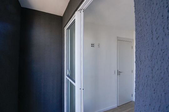 Varanda do Quarto de apartamento para alugar com 2 quartos, 31m² em Vila Santa Clara, São Paulo