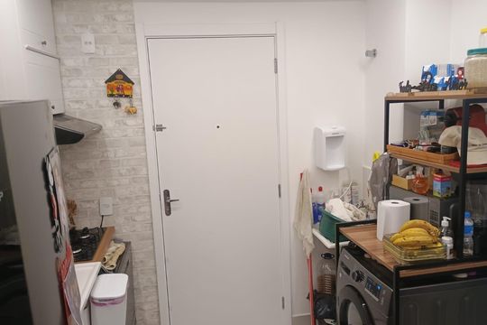 Cozinha de apartamento à venda com 2 quartos, 34m² em Vila Graciosa, São Paulo