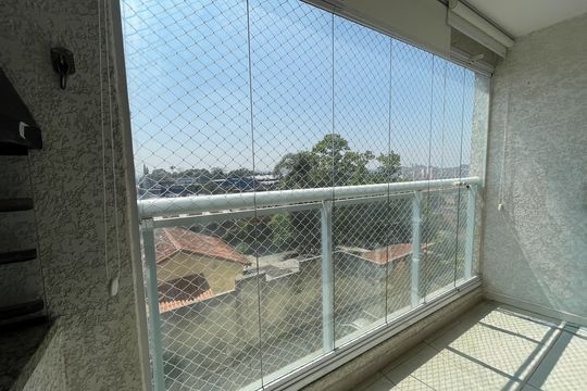 Varanda de apartamento para alugar com 2 quartos, 59m² em Jardim Marilu, Cotia
