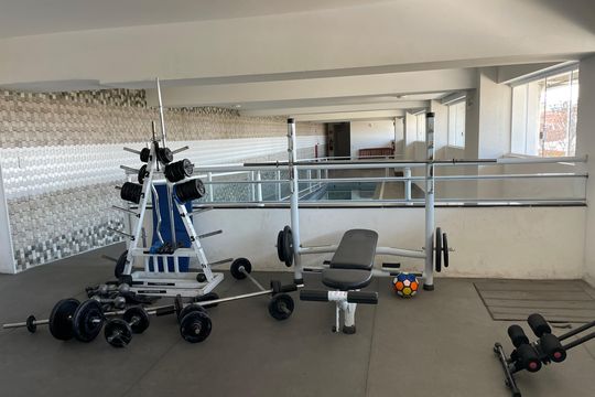 Área comum - Academia de apartamento para alugar com 2 quartos, 59m² em Jardim Marilu, Cotia