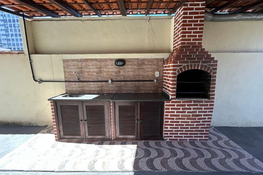 Área comum - Churrasqueira de apartamento à venda com 4 quartos, 400m² em Méier, Rio de Janeiro