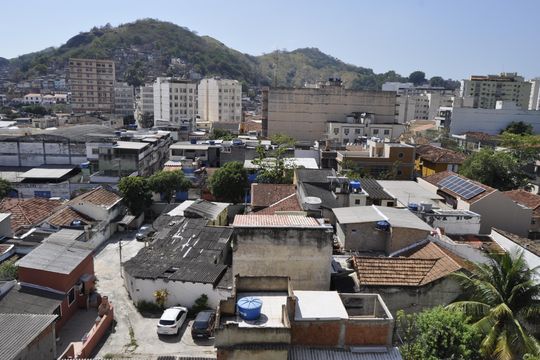 Sala vista de apartamento para alugar com 1 quarto, 44m² em Engenho Novo, Rio de Janeiro