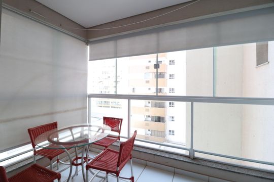 Sacada de apartamento para alugar com 1 quarto, 42m² em Centro, Uberlândia