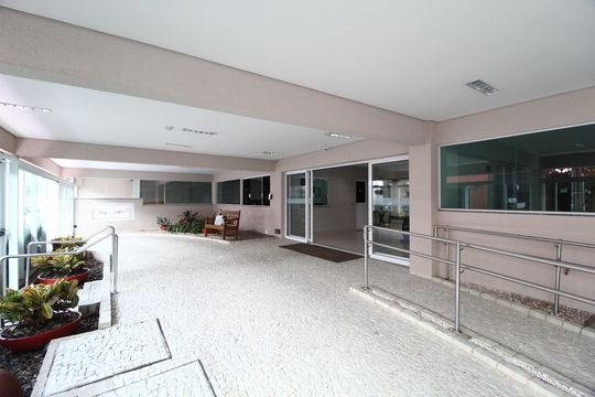 Hall de entrada de apartamento para alugar com 1 quarto, 42m² em Centro, Uberlândia