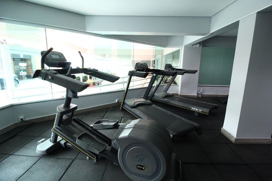 Área comum - Academia de apartamento para alugar com 1 quarto, 42m² em Centro, Uberlândia