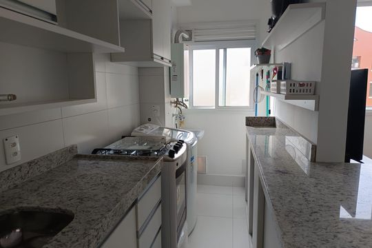 Cozinha  de apartamento para alugar com 2 quartos, 60m² em Cristo Redentor, Porto Alegre