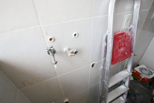 Área de Serviço de apartamento para alugar com 2 quartos, 90m² em Taquara, Rio de Janeiro