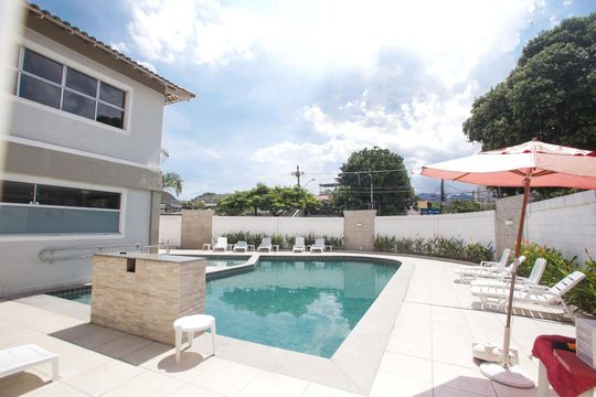 Área comum - Piscina de apartamento para alugar com 2 quartos, 90m² em Taquara, Rio de Janeiro