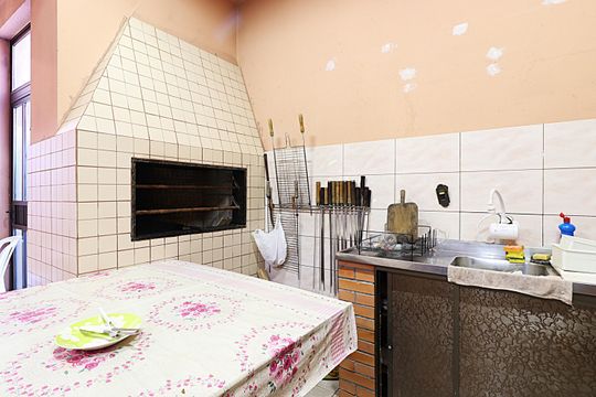 Área comum - Churrasqueira de apartamento para alugar com 3 quartos, 500m² em Cristo Redentor, Porto Alegre