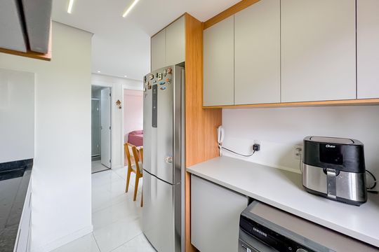 Cozinha de apartamento para alugar com 2 quartos, 35m² em Mooca, São Paulo