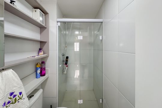 Banheiro de apartamento para alugar com 2 quartos, 35m² em Mooca, São Paulo
