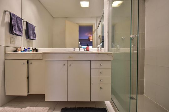 Banheiro Suíte de apartamento para alugar com 2 quartos, 92m² em Parque do Morumbi, São Paulo