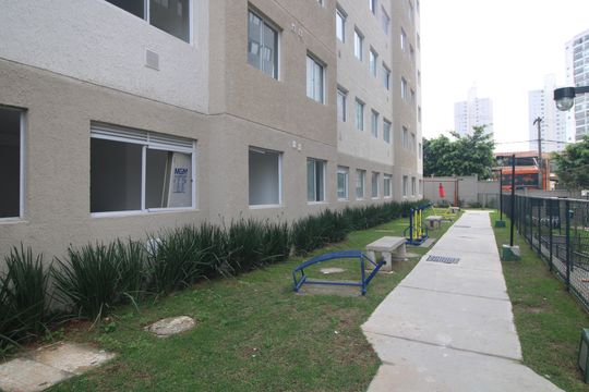 Área comum de apartamento à venda com 2 quartos, 34m² em Veleiros, São Paulo