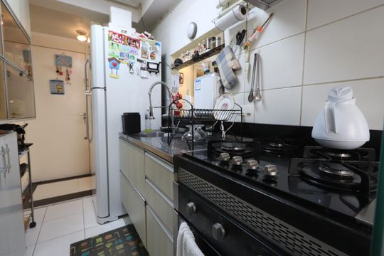 Cozinha de apartamento à venda com 3 quartos, 61m² em Vila Ema, São Paulo