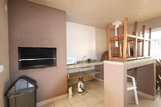 Área comum - Churrasqueira de apartamento à venda com 3 quartos, 61m² em Vila Ema, São Paulo