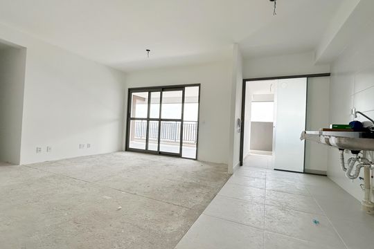 Sala/Cozinha de apartamento à venda com 3 quartos, 125m² em Quarta Parada, São Paulo