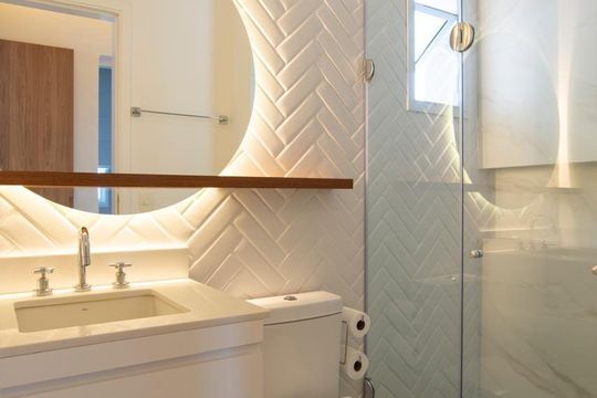 Banheiro de apartamento à venda com 2 quartos, 67m² em Jardim São Paulo, São Paulo
